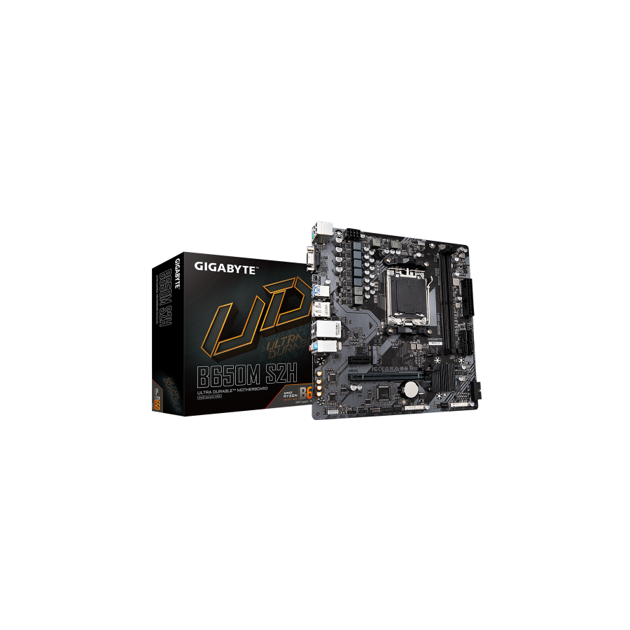 26715-Gigabyte B650M S2H placa base AMD B650 Zocalo AM5 micro ATX 26715-Gigabyte B650M S2H placa base AMD B650 Zocalo AM5 micro ATX