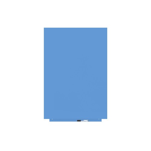 2680-PIZARRA SIN MARCO SKINWHITEBOARD COLOR AZUL LUMINOSO ESCALA DE AZULES. MEDIDA 75X115CM MAGNETICA MODULAR ROCADA 642