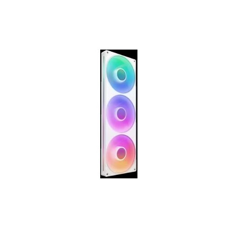 26810-VENTILADOR CAJA NZXT F420RGB Core Fan (Single Frame) - BLANCO - RF-U42HF-W1