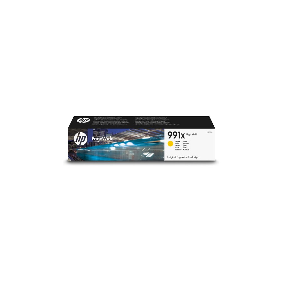 26857-HP Cartucho Original PageWide 991X de alta capacidad amarillo 26857-HP Cartucho Original PageWide 991X de alta capacidad amarillo