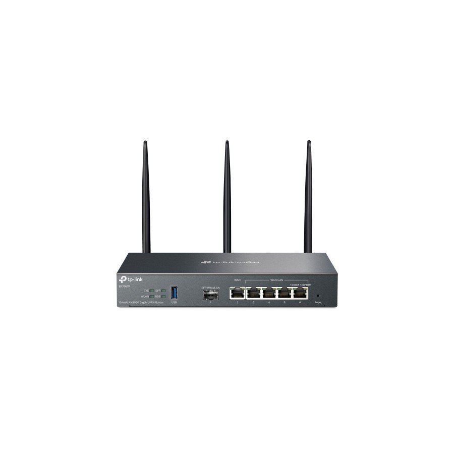 26873-TP-Link Omada ER706W router inalambrico Gigabit Ethernet Doble banda (2,4 GHz / 5 GHz) Negro 26873-TP-Link Omada ER706W router inalambrico Gigabit Ethernet Doble banda (2,4 GHz / 5 GHz) Negro