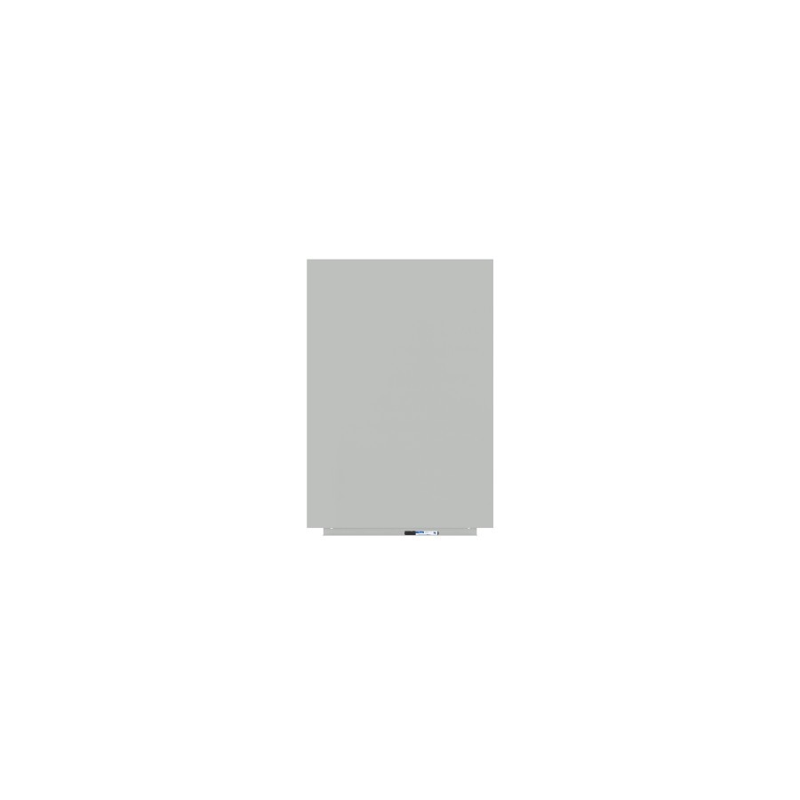 2690-PIZARRA SIN MARCO SKINWHITEBOARD COLOR GRIS LUMINOSO ESCALA DE GRISES. MEDIDA 75X115CM MAGNETICA MODULAR ROCADA 642
