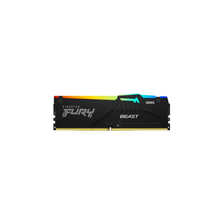 26975-MEMORIA KINGSTON FURY BEAST RGB DDR5 16GB 5200MHZ CL40 KF5 26975-MEMORIA KINGSTON FURY BEAST RGB DDR5 16GB 5200MHZ CL40 KF5