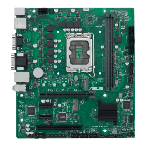 26981-ASUS PRO H610M-C D4-CSM Intel H610 LGA 1700 micro ATX