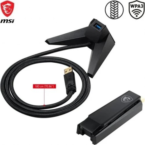 27057-TARJETA DE RED MSI AX1800,WIFI (USB)