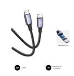 27092-SUBBLIM CABLE PLUS 100W C-C 2M BLACK