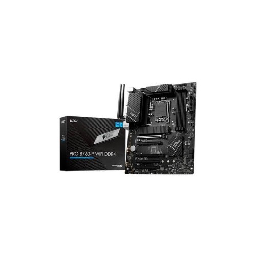 27130-PLACA MSI PRO B760-P WIFI DDR4,INTEL,1700,B760,4DDR4,WIFI,MATX