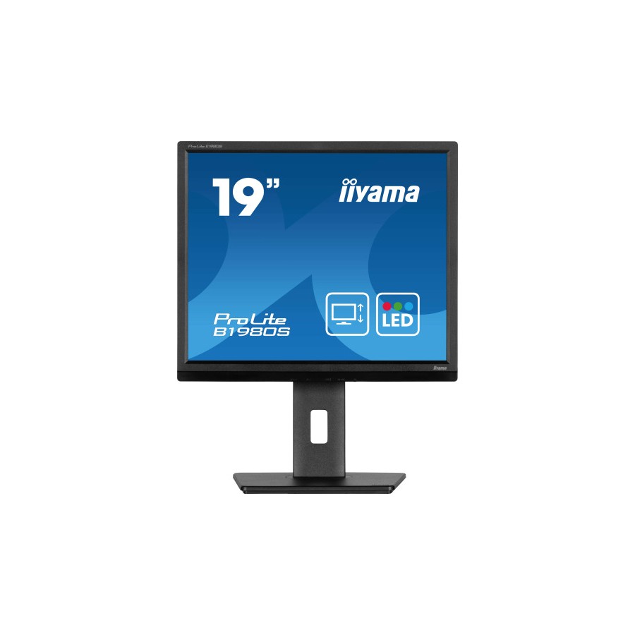 27186-iiyama ProLite B1980S-B1 pantalla para PC 48,3 cm (19") 1280 x 1024 Pixeles VGA LED Negro 27186-iiyama ProLite B1980S-B1 pantalla para PC 48,3 cm (19") 1280 x 1024 Pixeles VGA LED Negro