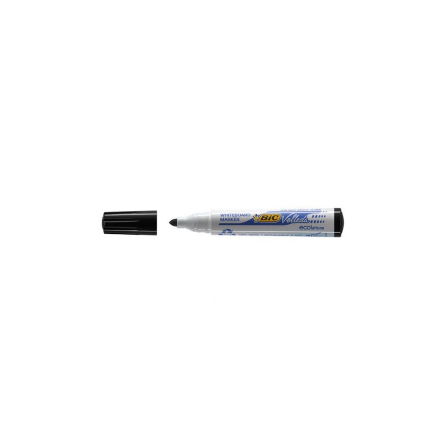 27247-MARCADOR PARA PIZARRA BLANCA 1701 TINTA A BASE DE ALCOHOL TRAZO 1,5MM. NEGRO VELLEDA 904937