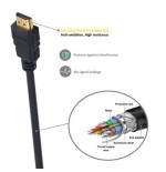 27265-EWENT ULTRA HIGH SPEED HDMI 2.1 CABLE WITH ETHERNET, BLACK, M/M 5,0M, 8K@60HZ, HDR