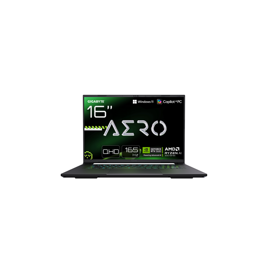 27275-GIGABYTE PORTATIL AERO X16 2WHA3ESC64AH,AMD RYZEN AI 9 HX 370,32GB DDR5,SSD 1TB,16" QHD+ 165HZ,RTX5070/8GB,W11 HOM
