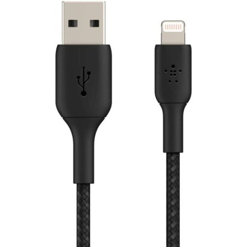 27503-Belkin CAA002BT2MBK cable de conector Lightning 2 m Negro