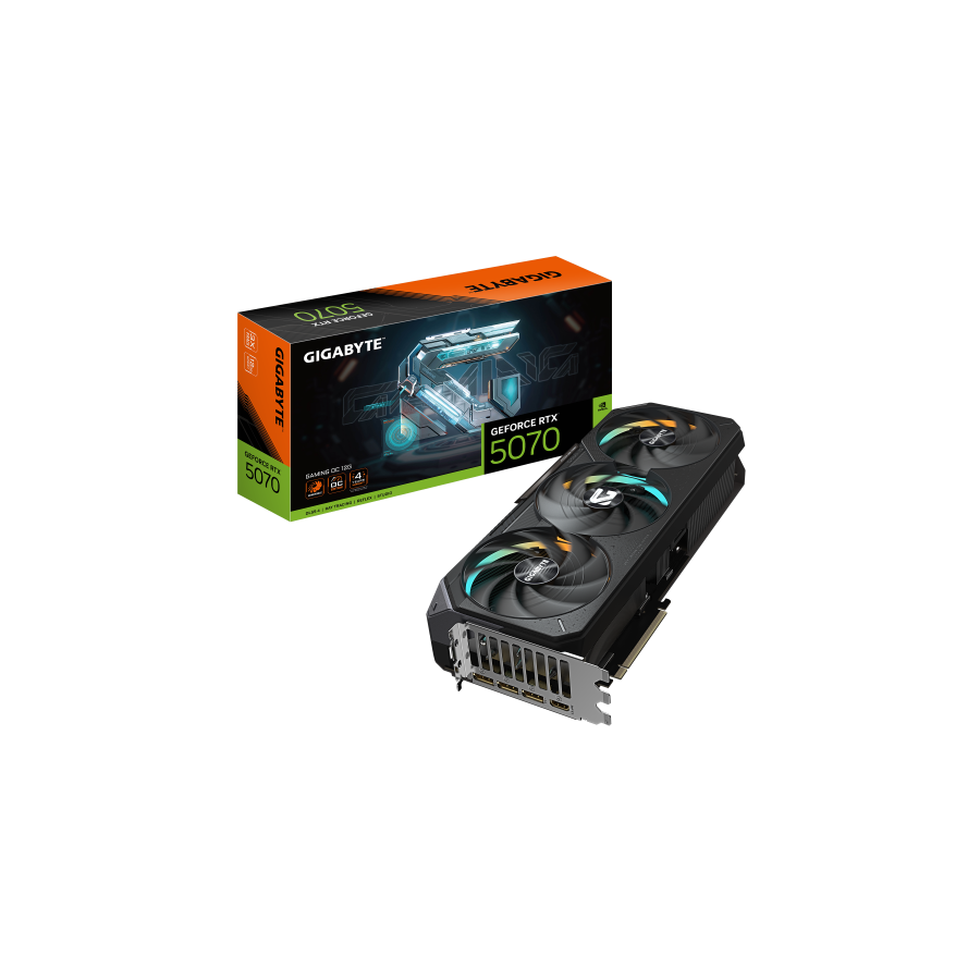 27507-GIGABYTE GeForce RTX 5070 Ti GAMING OC 16G Tarjeta Grafica - 16GB GDDR7, 256 bits, PCI-E 5.0, XXXX MHz Core Clock, 27507-GIGABYTE GeForce RTX 5070 Ti GAMING OC 16G Tarjeta Grafica - 16GB GDDR7, 256 bits, PCI-E 5.0, XXXX MHz Core Clock,