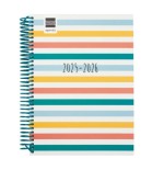 27511-AGENDA ESCOLAR 2025-2026 DIVA 4o 155X212 1DIA PAGINA COLORS+ FINOCAM 536160526