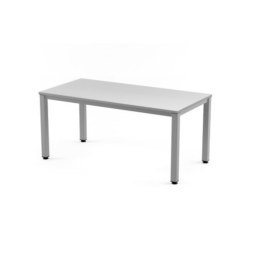 2755-MESA DE OFICINA SERIE EXECUTIVE 140X80 GRIS / GRIS ROCADA 2001AD02