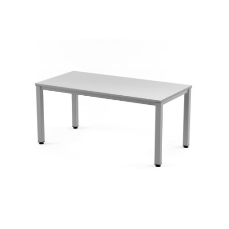 2755-MESA DE OFICINA SERIE EXECUTIVE 140X80 GRIS / GRIS ROCADA 2001AD02