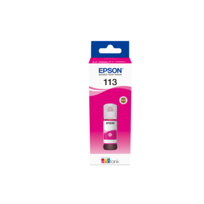 Epson 113 EcoTank Pigment Magenta ink bottle