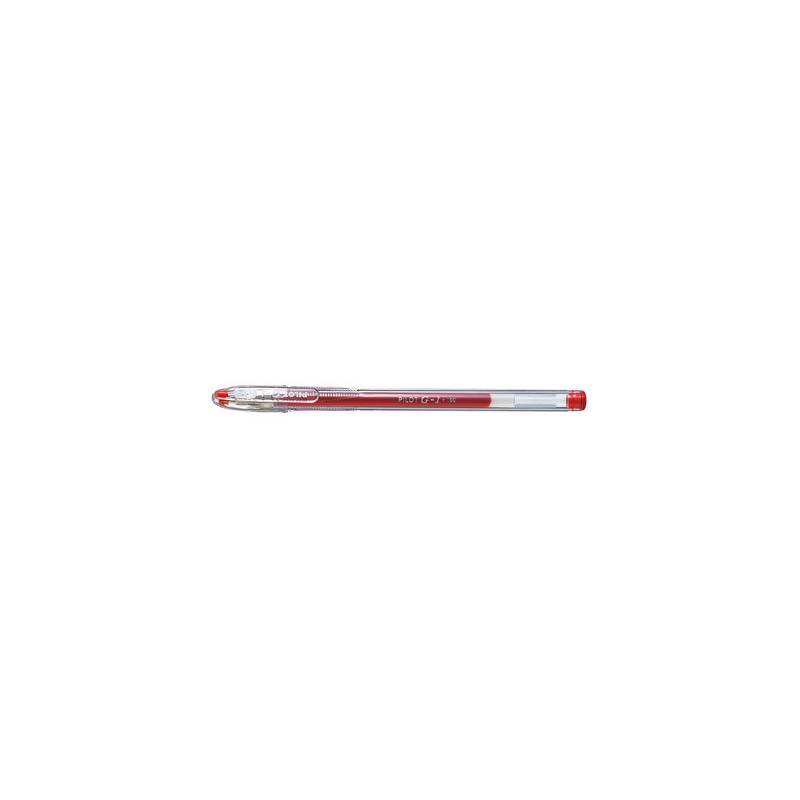 276-BOLIGRAFO ROLLER GEL G-1 0.5MM ROJO PILOT BL-G1-5TR
