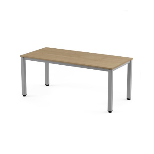 2765-MESA DE OFICINA SERIE EXECUTIVE 160X80 GRIS / ROBLE ROCADA 2002AD08