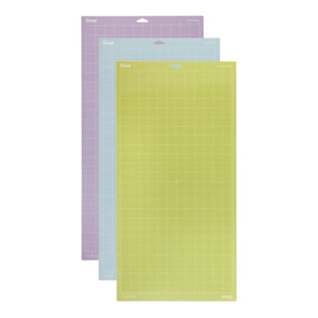 27774-Cricut Set de3 Tapis de Coupe, Plastique, Multicolore, 30.5 x 60.9 cm PC2003847