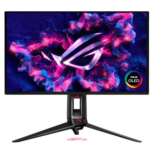 27837-ASUS ROG Swift OLED PG27UCDM pantalla para PC 67,3 cm (26.5") 3840 x 2160 Pixeles 4K Ultra HD QD-OLED Negro