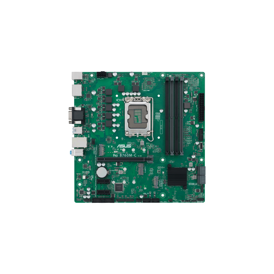 27858-ASUS PRO B760M-C-CSM Intel B760 LGA 1700 micro ATX 27858-ASUS PRO B760M-C-CSM Intel B760 LGA 1700 micro ATX