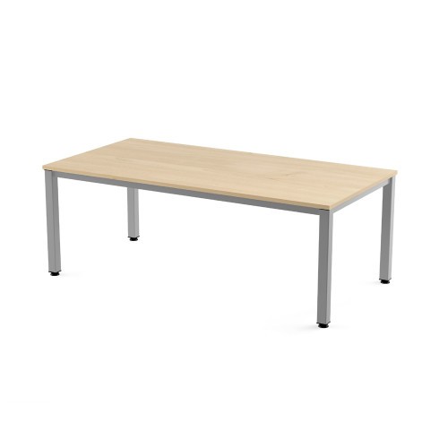 2786-MESA DE OFICINA SERIE EXECUTIVE 200X100 GRIS / HAYA ROCADA 2005AD01