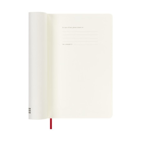 28010-AGENDA 18M 2025-2026 SEMANAL L (13 X 21 CM) ROJO TAPA BLANDA MOLESKINE DSF218WN3Y26