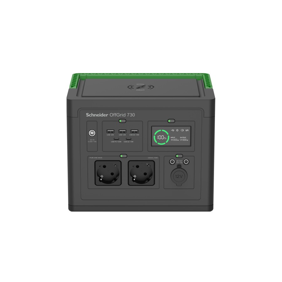 28021-APC PPS730-GR estacion de energia portatil Ion de litio 995 W 6,4 kg