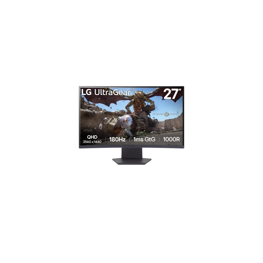 28185-LG 27GS60QC-B pantalla para PC 68,6 cm (27") 2560 x 1440 Pixeles Full HD LCD Negro 28185-LG 27GS60QC-B pantalla para PC 68,6 cm (27") 2560 x 1440 Pixeles Full HD LCD Negro