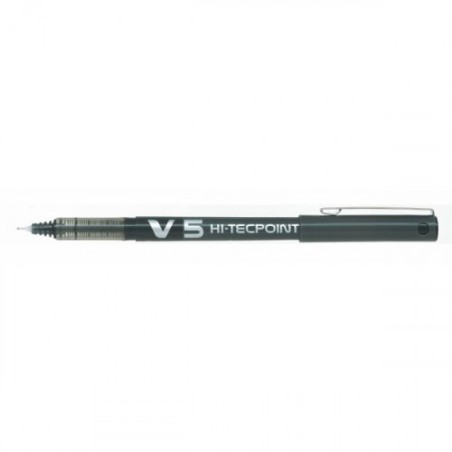 283-BOLIGRAFO ROLLER TINTA LIQUIDA V5 NEGRO PILOT BX-V5-B