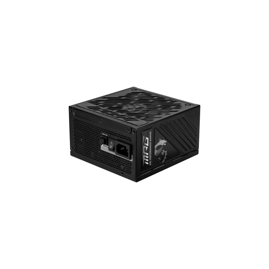 28368-MSI MPG A850GS PCIE5 unidad de fuente de alimentacion 850 W 24-pin ATX ATX Negro