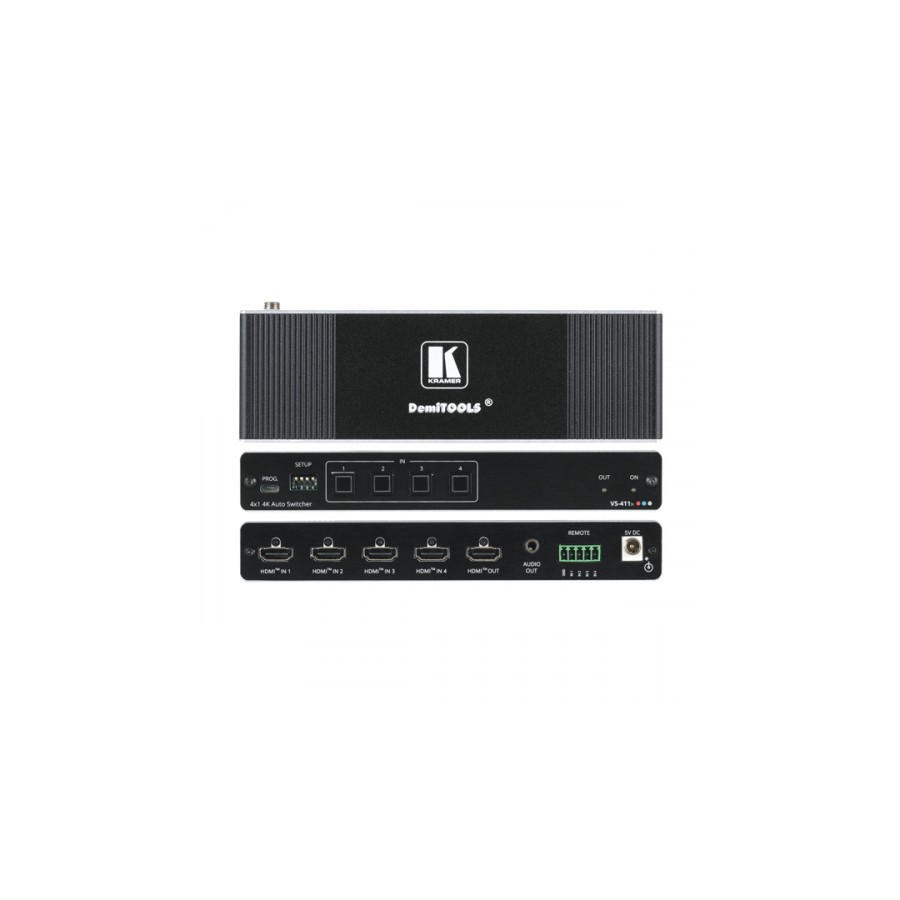 28382-KRAMER SELECTOR VS-411X AUTOMATICO 4K HDR HDMI 4X1 28382-KRAMER SELECTOR VS-411X AUTOMATICO 4K HDR HDMI 4X1