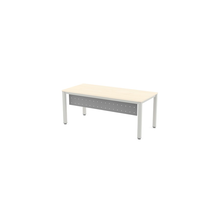2846-FALDON METALICO GRIS PARA MESA DE OFICINA SERIE EXECUTIVE, BLANCA Y TOTAL 180CM. ROCADA 2941