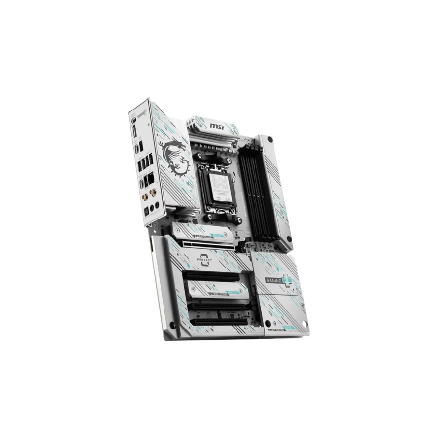 28478-PLACA MSI B850 GAMING PLUS WIFI PZ,AMD,AM5,B850,4DDR5,256GB,1DP,4SATA3+3M.2,5GBLAN+WIFI7+BT5.4,4USB3.2,ATX