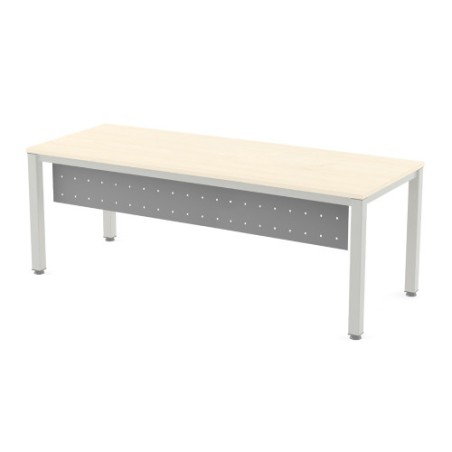 2848-FALDON METALICO GRIS PARA MESA DE OFICINA SERIE EXECUTIVE, BLANCA Y TOTAL 200CM. ROCADA 2942