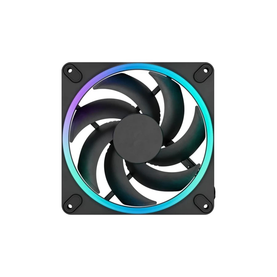 28661-FRACTAL VENTILADOR CAJA  MOMENTUM 14 RGB 3-PACK BLACK FD-F-M