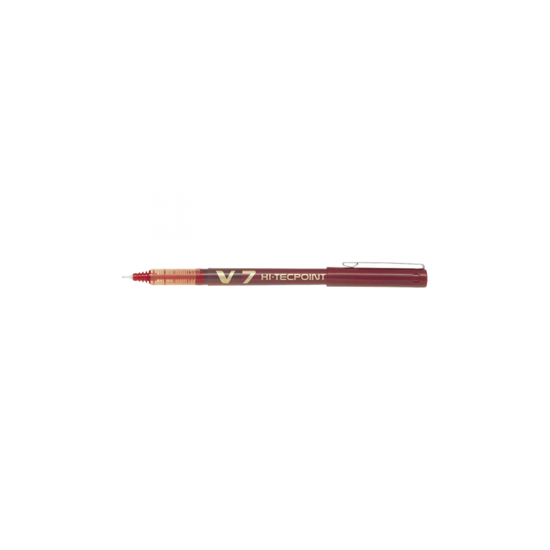 287-BOLIGRAFO ROLLER TINTA LIQUIDA V7 ROJO PILOT BX-V7-R