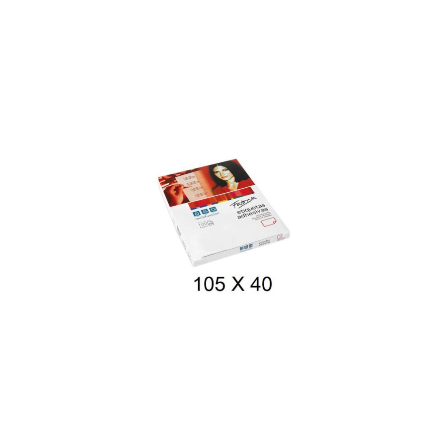 28842-CAJA 100 HOJAS ETIQUETAS ADHESIVAS ILC BLANCA 105X40 FABRISA 15314 28842-CAJA 100 HOJAS ETIQUETAS ADHESIVAS ILC BLANCA 105X40 FABRISA 15314