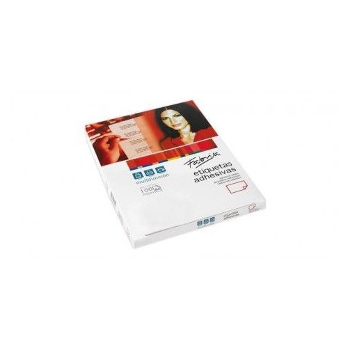 28848-CAJA 100 HOJAS ETIQUETAS ADHESIVAS ILC BLANCA 105X74,1 FABRISA 15319