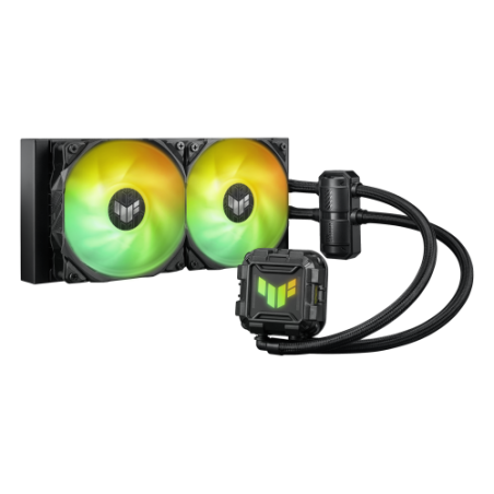 28883-ASUS TUF GAMING LC II 240 ARGB Procesador Kit de refrigeracion liquida 12 cm Negro