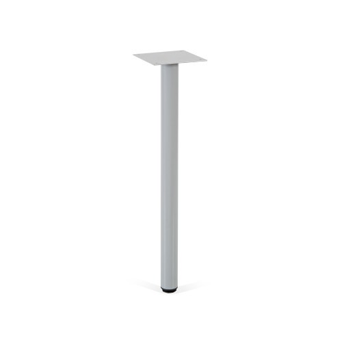 2890-COLUMNA PARA MESA DE OFICINA CON FORMA DE L SERIE METAL COLOR GRIS ROCADA 2945