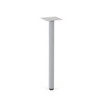 2890-COLUMNA PARA MESA DE OFICINA CON FORMA DE L SERIE METAL COLOR GRIS ROCADA 2945
