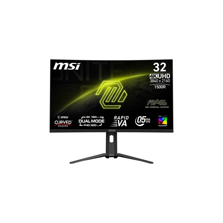 28993-MSI MAG 321CUPDF pantalla para PC 80 cm (31.5") 3840 x 2160 Pixeles 4K Ultra HD LCD Negro 28993-MSI MAG 321CUPDF pantalla para PC 80 cm (31.5") 3840 x 2160 Pixeles 4K Ultra HD LCD Negro
