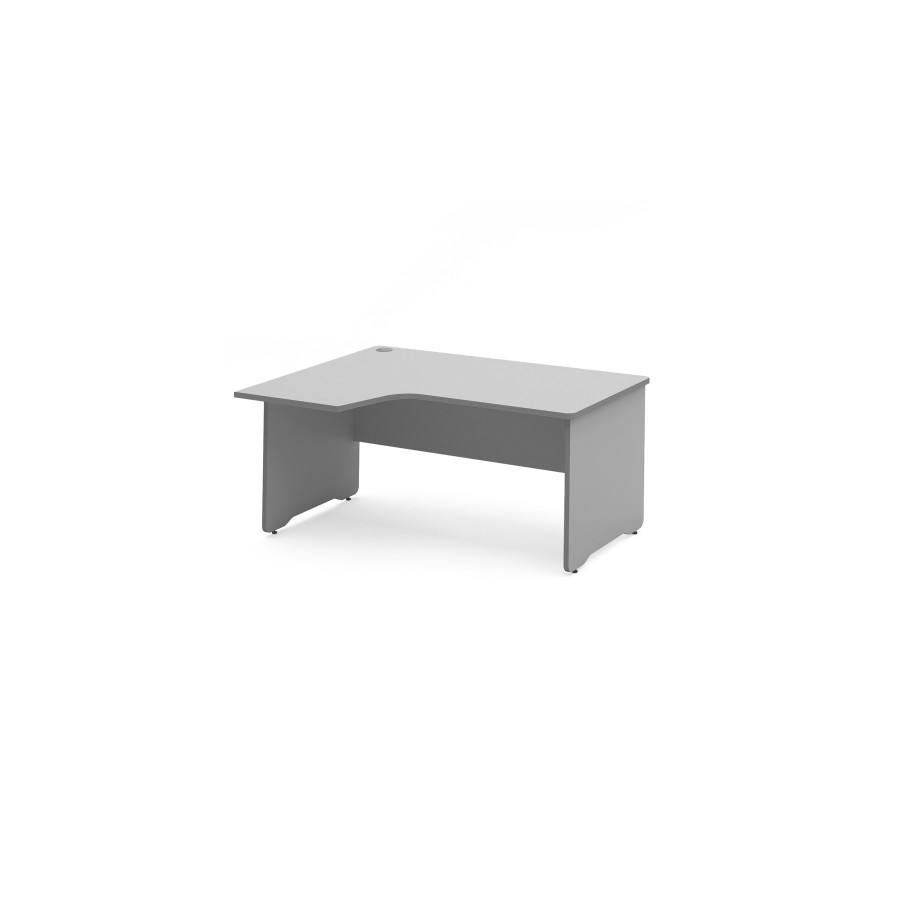 2933-MESA DE OFICINA SERIE WORK CON FORMA DE L IZQUIERDA 180X120 GRIS / GRIS ROCADA 2054AN02V24