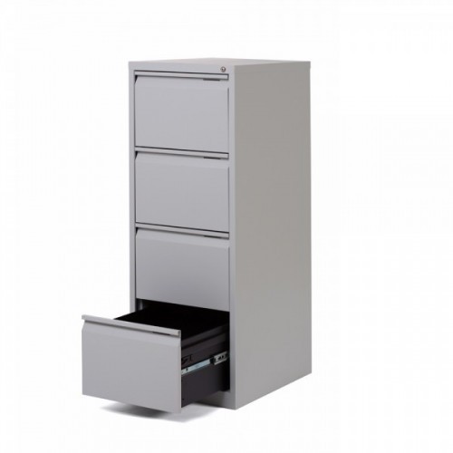 2937-ARCHIVADOR METALICO 4 CAJONES GRIS. MEDIDA: 47X132,1X62,2CM (LARGO X ALTO X PROFUNDO) ROCADA 1652AC00