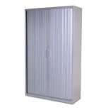 2942-ARMARIO METALICO PERSIANA 198X120X45 INCLUYE 4 BALDAS. COLOR GRIS. MEDIDA 120X198X45CM (LAXALXPR) ROCADA 1502AC00
