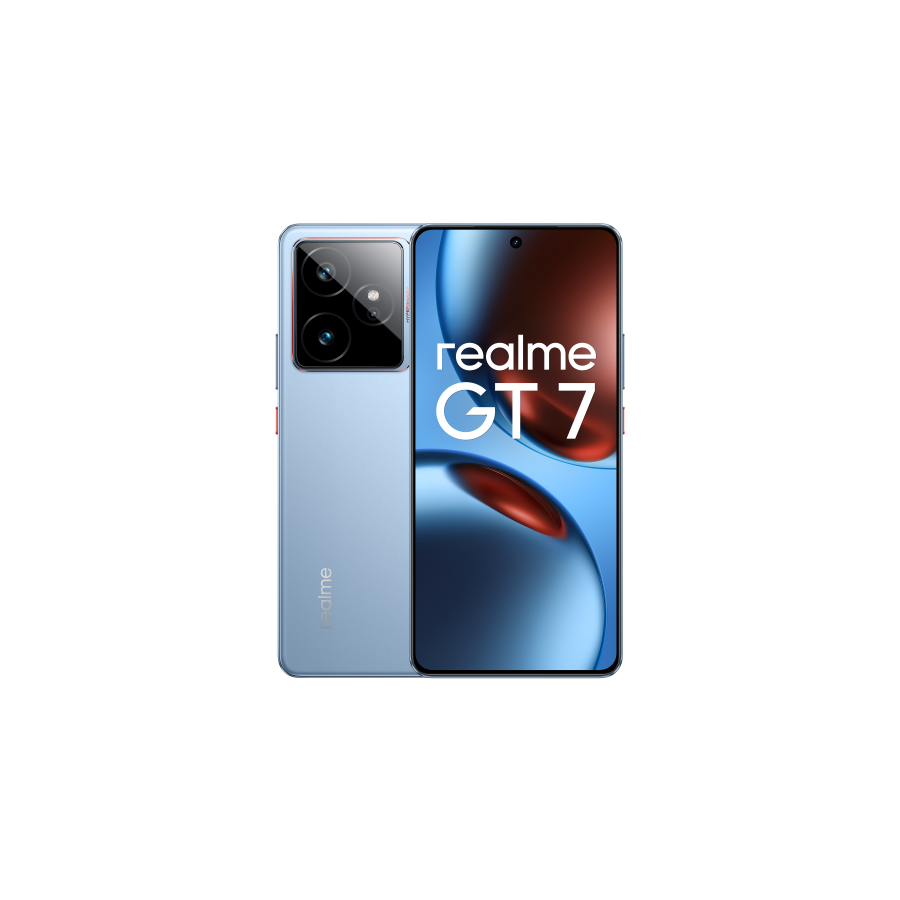 29456-realme GT 7 17,2 cm (6.78") SIM doble Android 15 5G USB Tipo C 12 GB 256 GB 7000 mAh Azul 29456-realme GT 7 17,2 cm (6.78") SIM doble Android 15 5G USB Tipo C 12 GB 256 GB 7000 mAh Azul