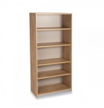 2952-ARMARIO ESTANTERIA ALTO SIN PUERTAS 195X90X45 ESTRUCTURA ROBLE/TAPA ROBLE ROCADA 1101AR08V24
