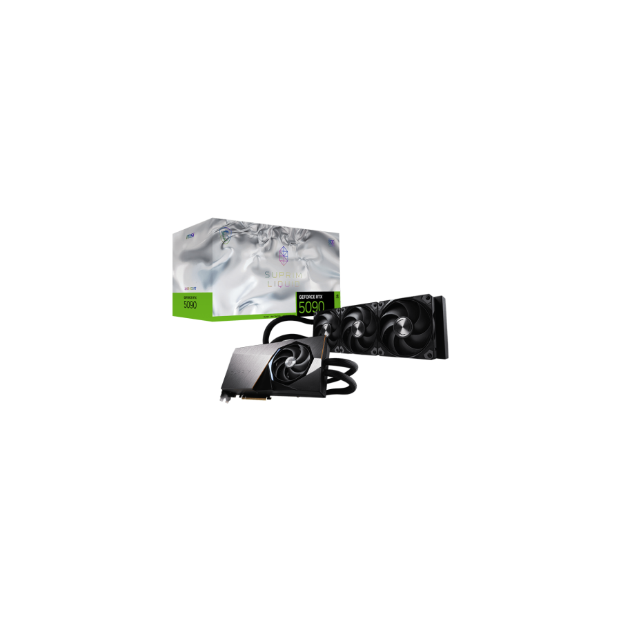 29623-MSI SUPRIM GEFORCE RTX 5090 32G LIQUID SOC tarjeta grafica NVIDIA 32 GB GDDR7 29623-MSI SUPRIM GEFORCE RTX 5090 32G LIQUID SOC tarjeta grafica NVIDIA 32 GB GDDR7